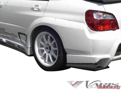 Varis Rear Wide Fender Set for Subaru WRX 2002-2007, VASU-042, Durable Material - VASU-042