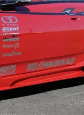 Varis FRP Arising 3 Side Skirt Set for Toyota Celica 1999-2006, Lightweight Material                                     - VATO-017 - Image 3
