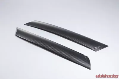 Varis Dry Carbon Pillar Cover for Toyota A90 Supra 2020-2024, Lightweight Carbon Fiber - VATO-308