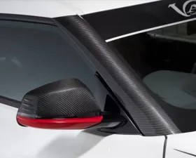 Varis Dry Carbon Mirror and Pillar Cover Set for Toyota A90 Supra 2020-2024
