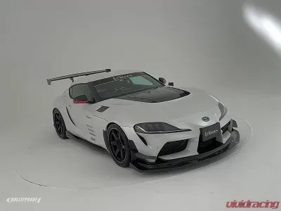 Varis VATO-310 3pc Carbon Track Front Diffuser Set for 2020-2024 Toyota A90 Supra - VATO-310
