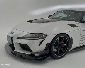 Varis VATO-310 3pc Carbon Track Front Diffuser Set for 2020-2024 Toyota A90 Supra