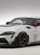 Varis FRP Track Edition Front Fender Set for 2020-2024 Toyota A90 Supra, VATO-312                                     - VATO-312 - Image 2
