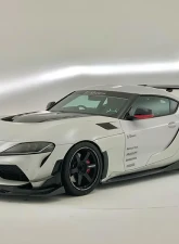 Varis Carbon Track Edition Front Fender Protector Set for Toyota A90 Supra 2020-2024                                     - VATO-313 - Image 4