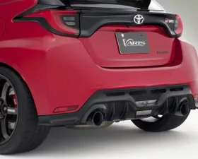 Varis Flat Black FRP Rear Under Skirt for 2020 Toyota Yaris VATO-332
