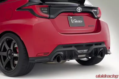 Varis Flat Black FRP Rear Under Skirt for 2020 Toyota Yaris VATO-332 - VATO-332