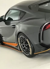 Varis FRP and Carbon Wirebody Kit with Carbon Bonnet for 2020-2024 Toyota A90 Supra                                     - VATO-351wB - Image 5