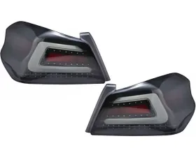 Varis Smoke LED Tail Lamp for Subaru WRX 2018-2019, VLSU-007, Custom Fit, Sleek Design
