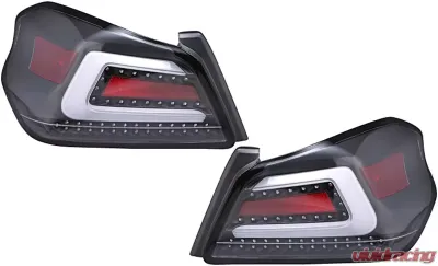 Varis Dark Clear LED Tail Lamp for Subaru WRX 2018-2019, VLSU-008 - VLSU-008