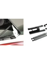 Varis Bonnet Damper Carbon for Mitsubishi EVO X CZ4A 2008-2015 BDMI-002                                     - BDMI-002 - Image 2