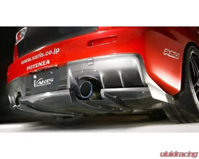 Varis Half Rear Carbon Diffuser for Mitsubishi EVO X CZ4A 2008-2015 VAMI-136 - VAMI-136
