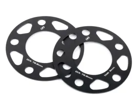 Dinan 72.6mm Center Bore 3mm Thick 5 x 120 Wheel Spacers BMW 1988-2021