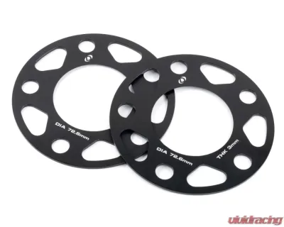Dinan 72.6mm Center Bore 3mm Thick 5 x 120 Wheel Spacers BMW 1988-2021 - D210-2033