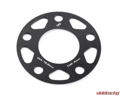 Dinan 72.6mm Center Bore 4mm Thick 5 x 120 Wheel Spacers BMW 1988-2021 - D210-2034
