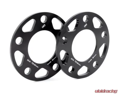 Dinan 72.6mm Center Bore 8mm Thick 5 x 120 Wheel Spacers BMW 1988-2021 - D210-2038