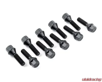 Dinan 30mm Cone Seat M12 x 1.5 Lug Bolts 10 Set BMW 1988-2016 - D220-0009
