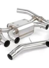 Dinan Stainless Steel Black Tips Valved Axle-Back Exhaust BMW M3 | M4 - G80 | G82 | G83 3.0L L6 2021-2025                                     - D660-0093-BLK - Image 5