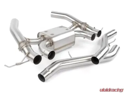 Dinan Stainless Steel Black Tips Valved Axle-Back Exhaust BMW M3 | M4 - G80 | G82 | G83 3.0L L6 2021-2025 - D660-0093-BLK