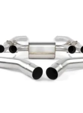 Dinan Stainless Steel Black Tips Valved Axle-Back Exhaust BMW M3 | M4 - G80 | G82 | G83 3.0L L6 2021-2025                                     - D660-0093-BLK - Image 6