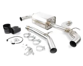 Dinan Valved Axle-Back Exhaust System Black Tips Toyota GR Supra 2.0 2020-2024