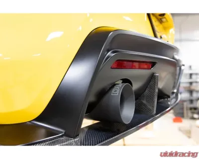 Dinan Valved Axle-Back Exhaust System Black Tips Toyota GR Supra 2.0 2020-2024 - D660-0097-BLK