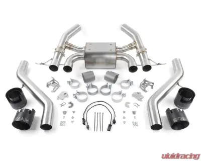 Dinan Stainless Steel Valved Axle-Back Exhaust w/ Black Tips BMW M2 G87 2023-2025 - D660-0100-BLK