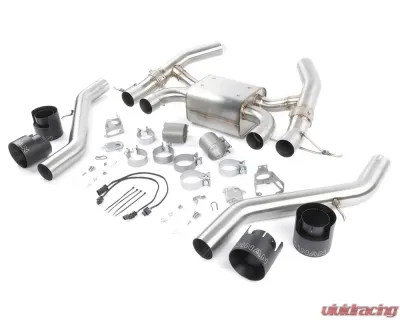 Dinan Stainless Steel Valved Axle-Back Exhaust w/ Black Tips BMW M2 G87 2023-2025 - D660-0100-BLK