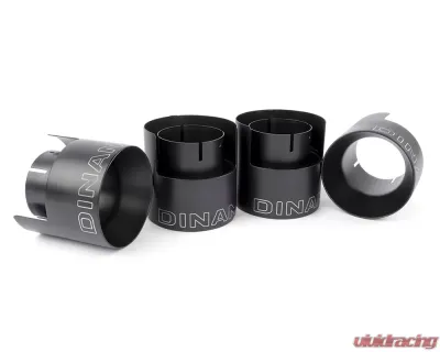 Dinan Stainless Steel Valved Axle-Back Exhaust w/ Black Tips BMW M2 G87 2023-2025 - D660-0100-BLK