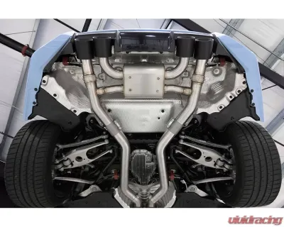 Dinan Stainless Steel Valved Axle-Back Exhaust w/ Black Tips BMW M2 G87 2023-2025 - D660-0100-BLK