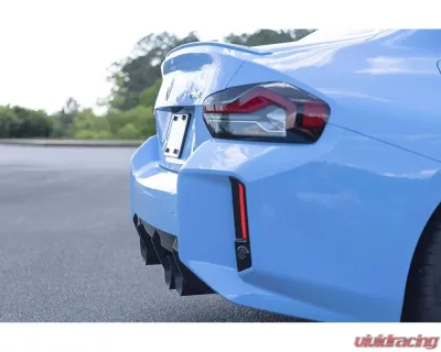 Dinan Stainless Steel Valved Axle-Back Exhaust w/ Black Tips BMW M2 G87 2023-2025 - D660-0100-BLK