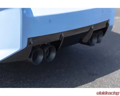 Dinan Stainless Steel Valved Axle-Back Exhaust w/ Black Tips BMW M2 G87 2023-2025 - D660-0100-BLK