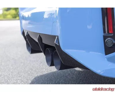 Dinan Stainless Steel Valved Axle-Back Exhaust w/ Black Tips BMW M2 G87 2023-2025 - D660-0100-BLK