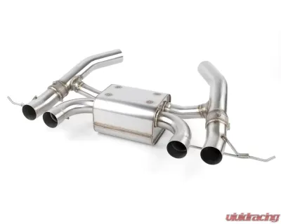 Dinan Stainless Steel Valved Axle-Back Exhaust w/ Black Tips BMW M2 G87 2023-2025 - D660-0100-BLK