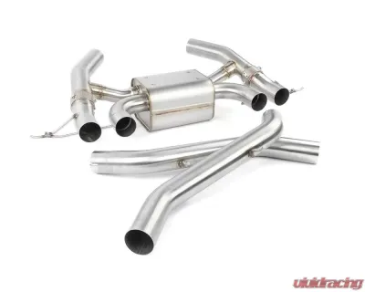 Dinan Stainless Steel Valved Axle-Back Exhaust w/ Black Tips BMW M2 G87 2023-2025 - D660-0100-BLK