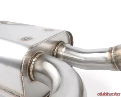 Dinan Stainless Steel Valved Axle-Back Exhaust w/ Black Tips BMW M2 G87 2023-2025 - D660-0100-BLK