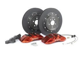 Dinan 395x34mm 6-Piston Front Big Brake Kit (Red) BMW F2X | F3X 2|3|4-Series 2012-2021