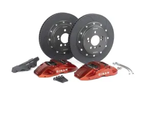 Dinan 370x32mm 4-Piston Rear Big Brake Kit (Red) BMW F2X | F3X 2|3|4-Series 2012-2021