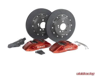 Dinan 370x32mm 4-Piston Rear Big Brake Kit (Red) BMW F2X | F3X 2|3|4-Series 2012-2021 - D290-1006-R