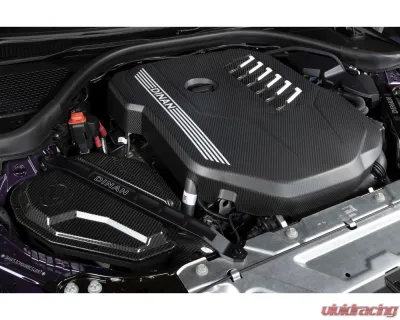Dinan Matte Carbon Fiber Engine Cover BMW B58D BMW 3.0L 6-Cyl 2020-2025 - D590-0004