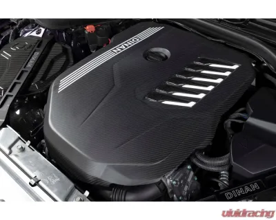Dinan Matte Carbon Fiber Engine Cover BMW B58D BMW 3.0L 6-Cyl 2020-2025 - D590-0004