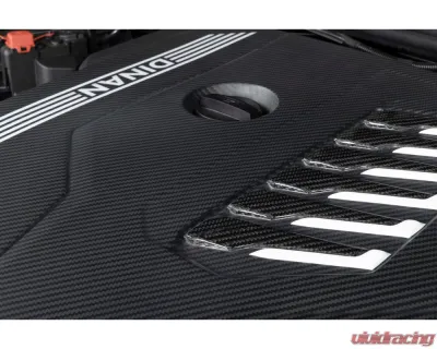 Dinan Matte Carbon Fiber Engine Cover BMW B58D BMW 3.0L 6-Cyl 2020-2025 - D590-0004