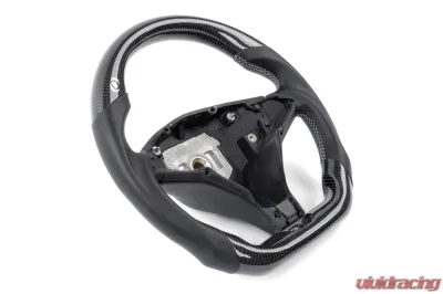 Dinan Steering Wheel - Carbon Fiber with Leather Grips (Non-Heated) Tesla - D920-0001