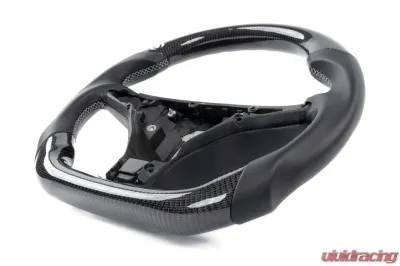 Dinan Steering Wheel - Carbon Fiber with Leather Grips (Non-Heated) Tesla - D920-0001