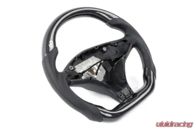 Dinan Steering Wheel - Carbon Fiber with Leather Grips (Heated) Tesla - D920-0003