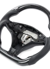 Dinan Steering Wheel - Carbon Fiber with Leather Grips (Heated) Tesla                                     - D920-0003 - Image 6