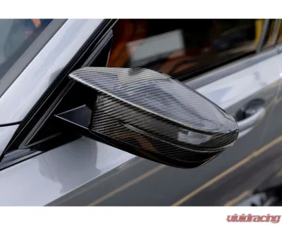 Dinan Carbon Fiber Aero Mirror Cover Set BMW M2 | M3 | M4 3.0L L6 2021+ - D980-0033