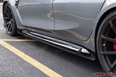 Dinan Side Skirts BMW M3/M4 3.0L 6-Cyl 2021-2025 - D980-0047