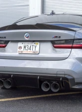 Dinan Rear Diffuser Surround BMW M3/M4 3.0L 6-Cyl 2021-2025                                     - D980-0049 - Image 2