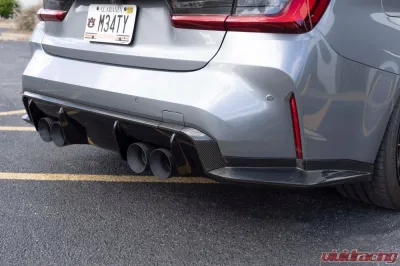 Dinan Rear Side Splitters BMW M4 BMW 3.0L 6-Cyl 2021-2025 - D980-0050