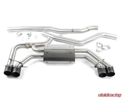 Dinan Freeflow Catback Exhaust Black BMW X3 M40i | X4 M40i 2018-2025 - D660-0099-BLK
